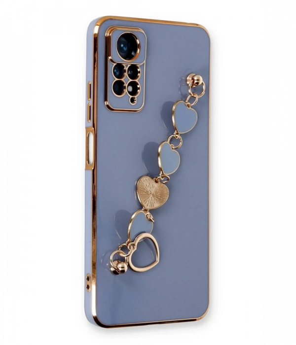 Joy Tekno Xiaomi Redmi Note 11 Pro Kılıf Esila Silikon - Gri