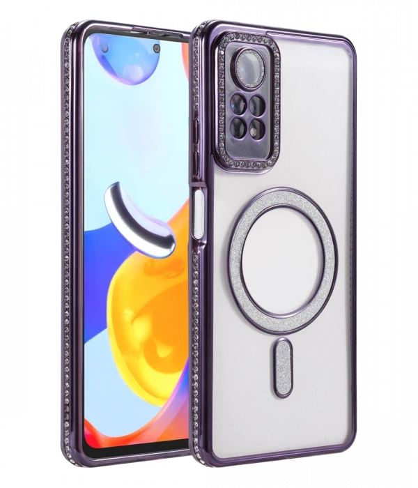 Joy Tekno Xiaomi Redmi Note 12 Pro 4G Joke Simli Magneticsafe Kılıf