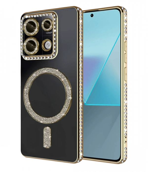 Joy Tekno Xiaomi Redmi Note 13 Pro 4G Joke Simli Magneticsafe Kılıf