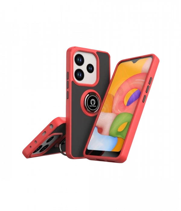 Joy Tekno Xiaomi Redmi Note 14 4G Montreal Yüzüklü Silikon Kapak