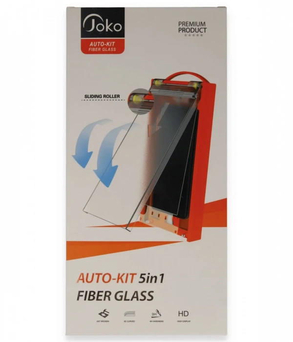 Joy Tekno Xiaomi Redmi Note 14 Pro 4G AutoKit 5in1 Fiber Cam Ekran Koruyucu