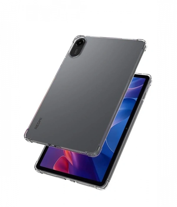 Xiaomi Redmi Pad 2 Kılıf Anti Shock Tablet Silikon - Şeffaf