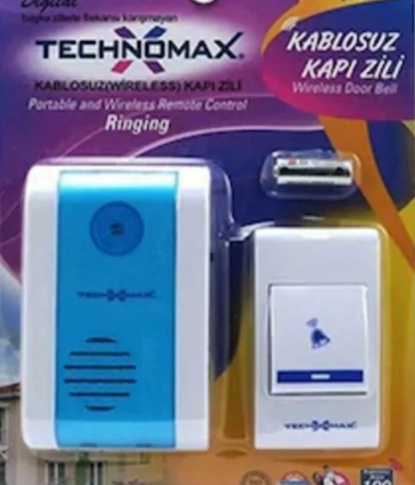 Kablosuz 100 Mt Mesafeli Kapı Zili