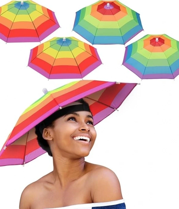 Kafa Şemsiyesi Gökkuşağı Mz-332