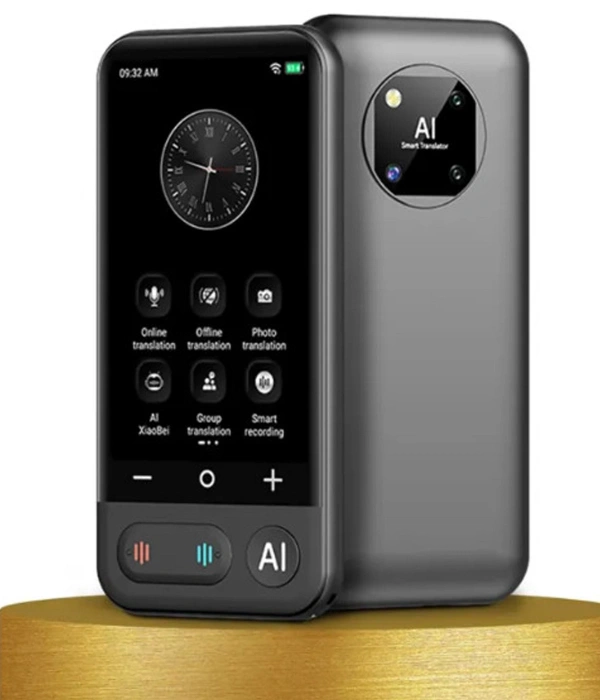 Kameralı 140 Dilde Wifi Özellikli Translator Elektronik Çeviri Cihazı Türkçe Menü