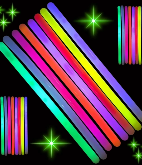 Karanlıkta Parlayan Fosforlu Glow  Kalın Çubuk 30 Cm 1 Adet