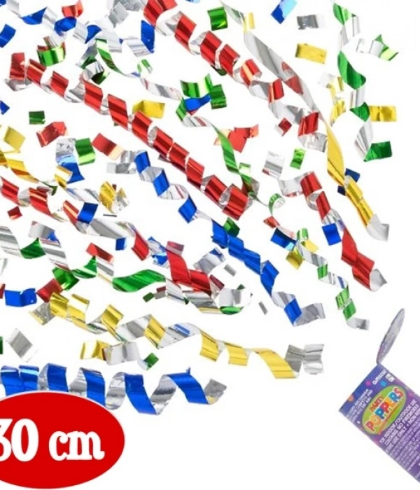 Karışık Renkli Konfeti 30 Cm
