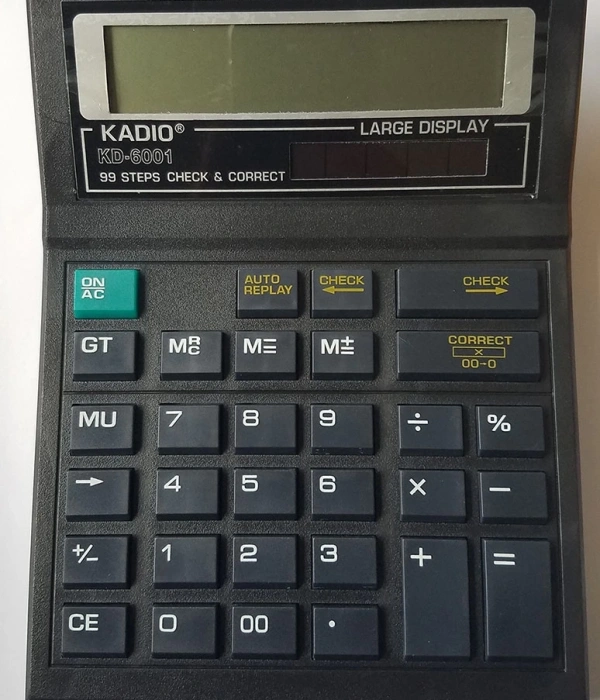 Kd-6001 Hesap Makinası