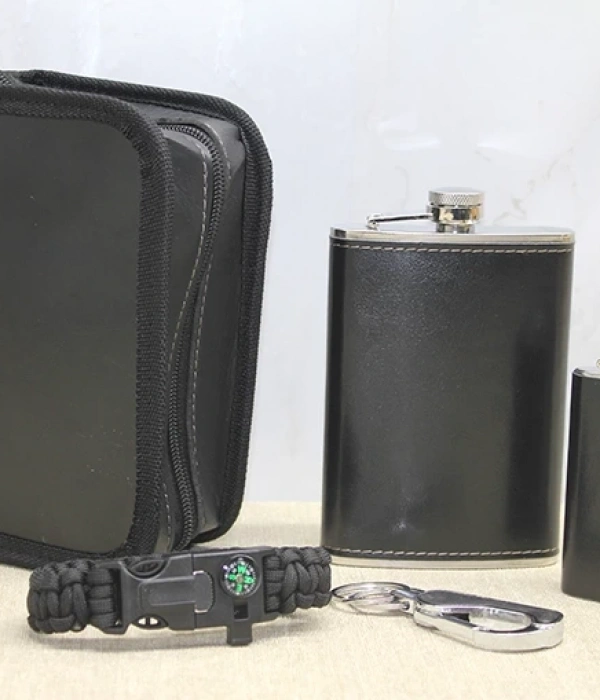 Kılıflı 2li Matara Seti Alk3941