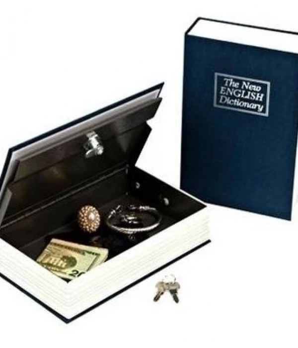 Kitap Görünümlü Gizli Kasa