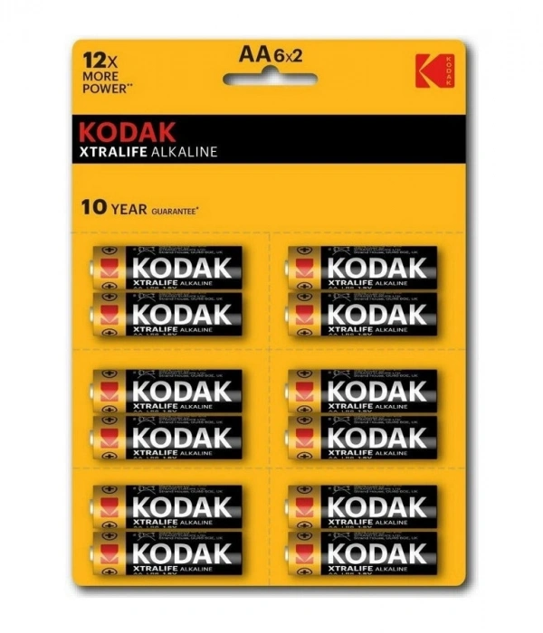 Kodak 12 Adet Aa Xtralife Alkalin Kalem Pil