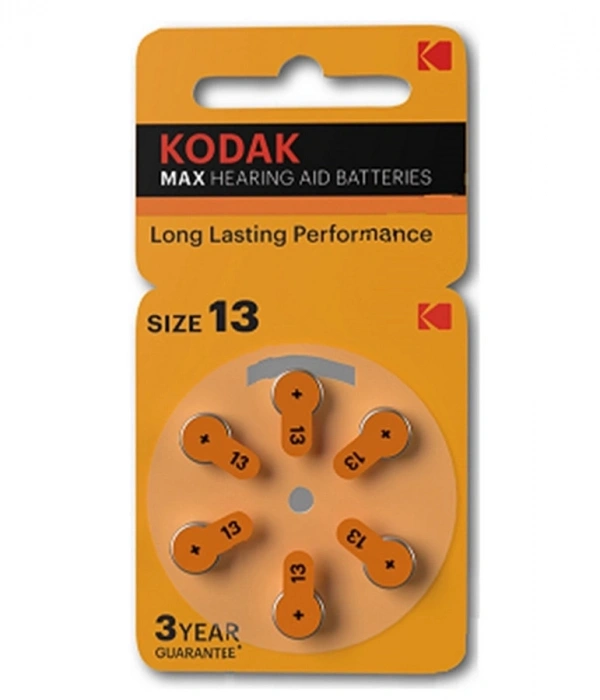 Kodak 6 Adet P13 İşitme Cihazı Pili