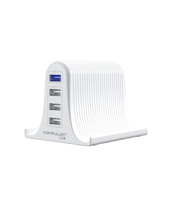 Konfulon C52Q 4 USB 3.0 Quick Standlı Seyahat Şarj Cihazı