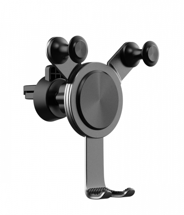 Konfulon CM14 Izgara Klipsli Araç Tutucu - Siyah