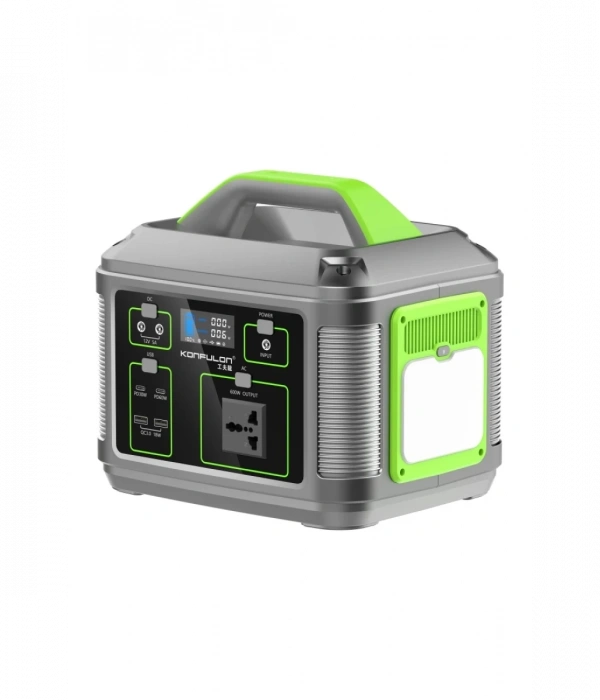 Konfulon CN05 Powerbank 600W 128.000 mAh Kamp Şarj 60W PD - Siyah