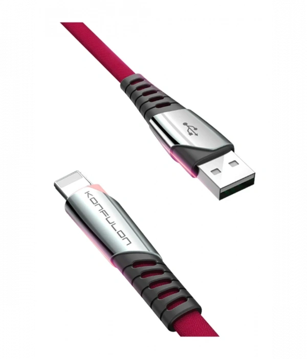 Konfulon DC17 Lightning Kablo iphone Uyumlu 1M 2.4A - Kırmızı
