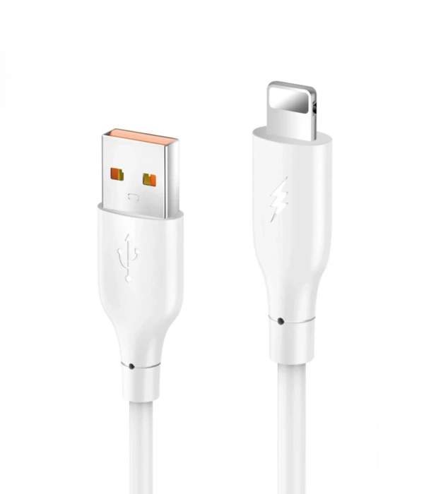 Konfulon DC64 USB to Lightning 1M 3.0A Hızlı Şarj Kablo - Beyaz