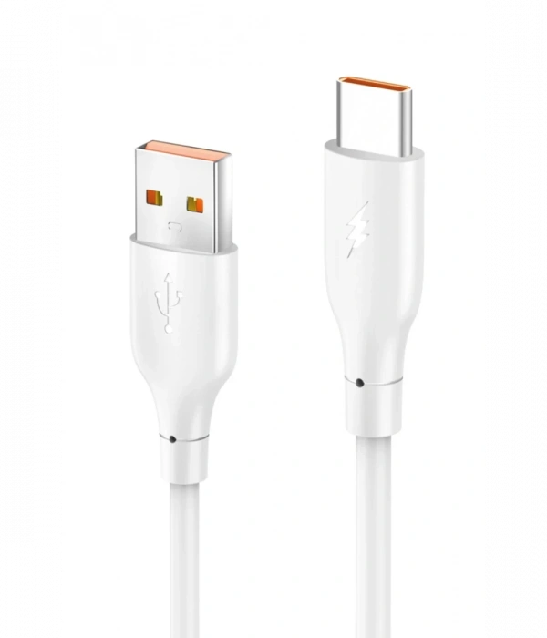 Konfulon DC65 USB to Type-C 1M 3.0A Hızlı Şarj Kablo - Beyaz