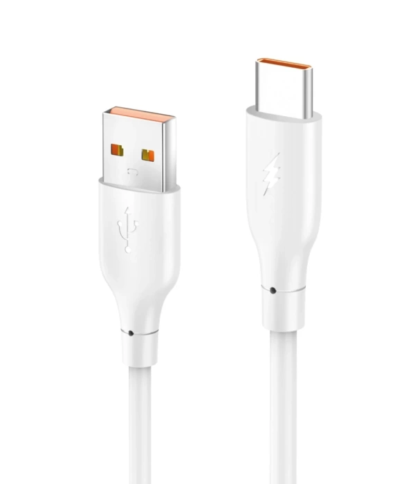 Konfulon DC65 USB to Type-C 1M 3.0A Hızlı Şarj Kablo - Beyaz