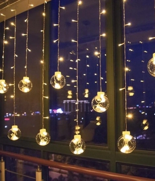 Küre Toplu Perde Led Işık Mz6200-245