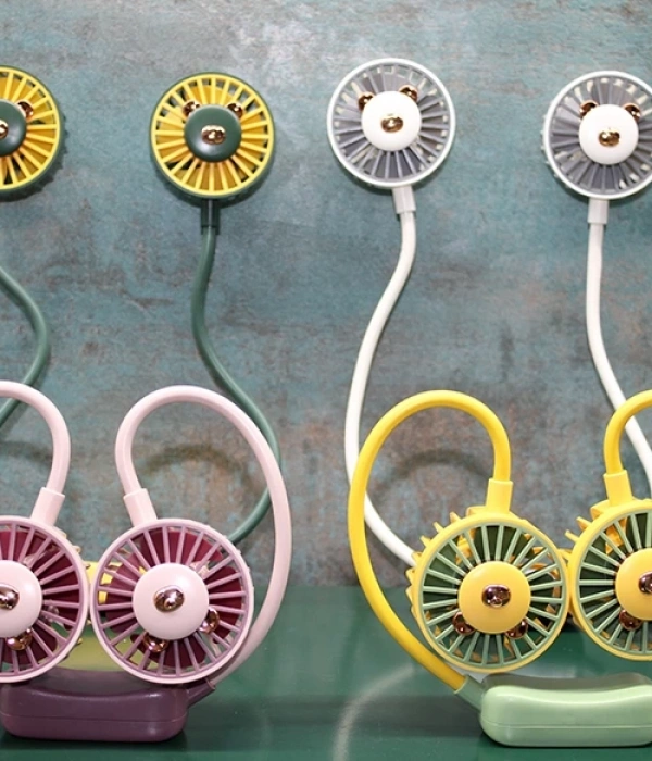 Kuromi Şarjlı Boyun Fanı Vantilatör 2 Kademeli Alk2690