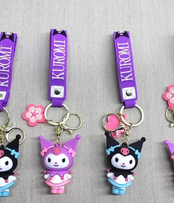 Kuromi Silikon Anahtarlık Alk4259