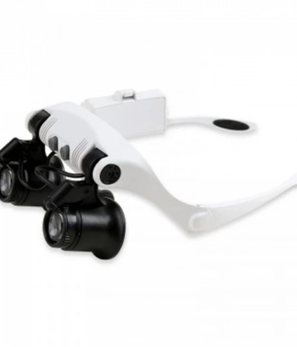 Kuyumcu,saat Onarım Için 10x15x20x25x Mercekli Gözlük Büyüteç9892g3a