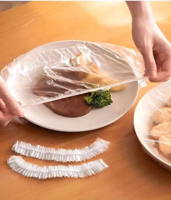 Lastikli Tencere Ve Tabak Bonesi 100 Adet (22cm)