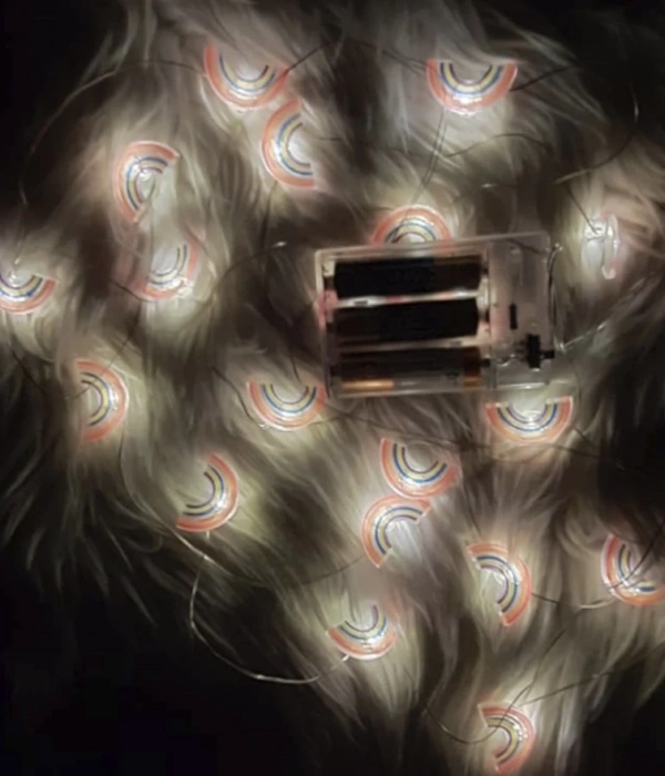 Led Işıklı Gökkuşağı Dekoratif Işıklı İp