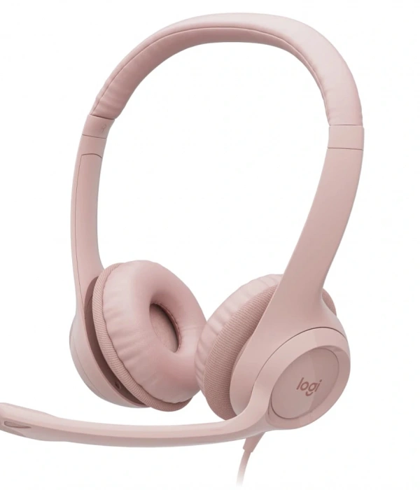LOGITECH H390 MIKROFONLU PEMBE KULAKLIK 981-001281