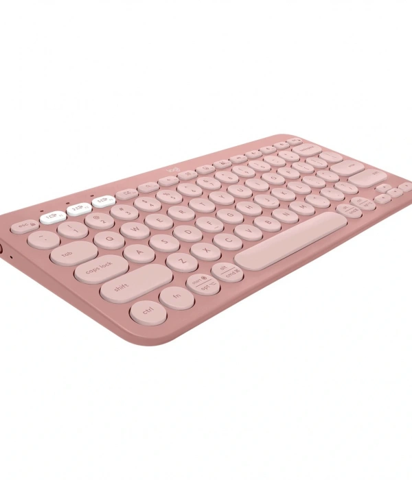 LOGITECH K380S PEBBLE BLUETOOTH TÜRKÇE Q KLAVYE PEMBE 920-011861