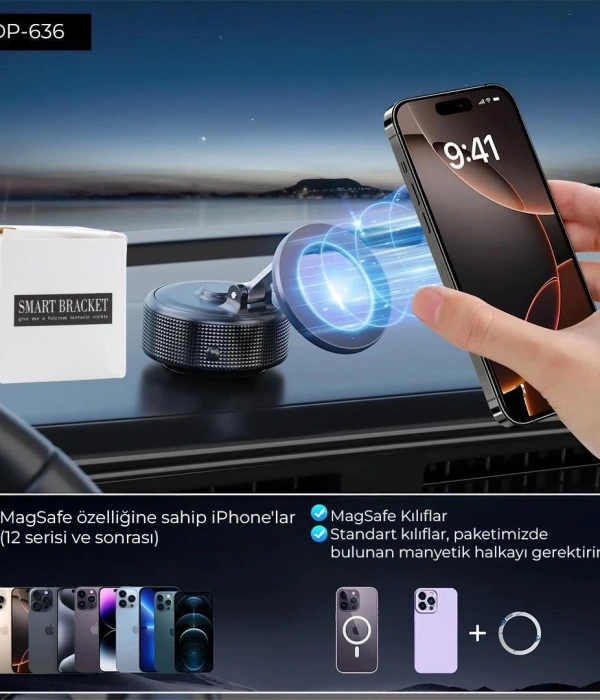 Magsafe Özelikli Telefon Tutucu