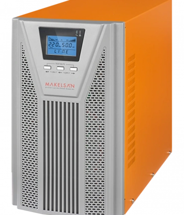 MAKELSAN POWERPACK SE 3 KVA / 2700W (1F/1F) 5-10dk (6x 12V/7AH) ONLINE MU03000N11EAV04