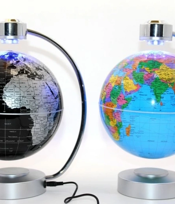 Manyetik Ledli Havada Duran Küre  Alk2106