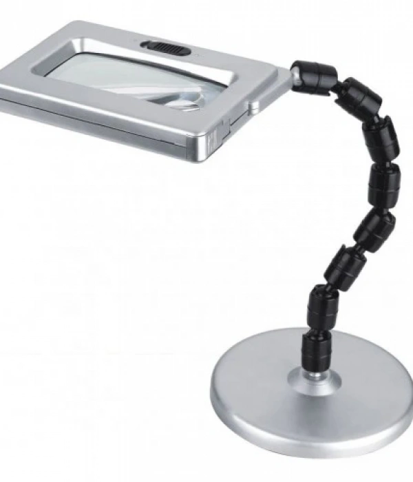 Masa Üstü Akrobat    2.5x100x50.80x20 Mercekli Işıklı Büyüteç