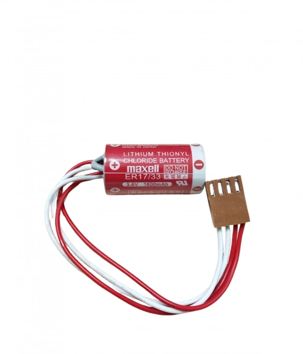 Maxell Er17/33 3.6v 2/3a 4 Pın Size Lithium Pil - Kahverengi Soket