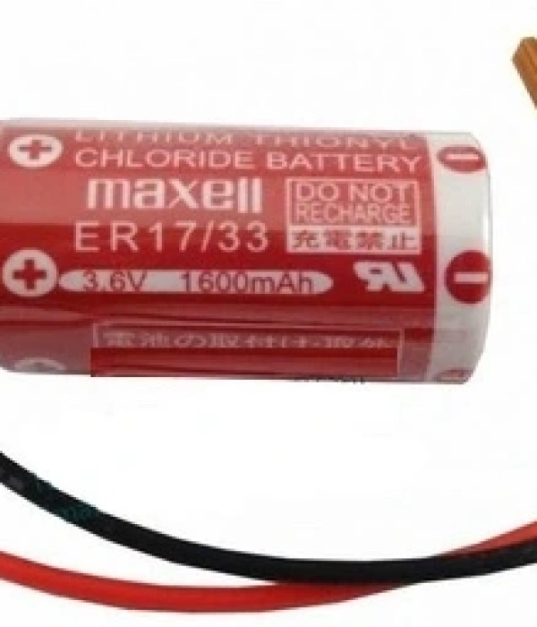 Maxell Er17/33 3.6v 2/3a Size Lithium Pil - Kahverengi Soket