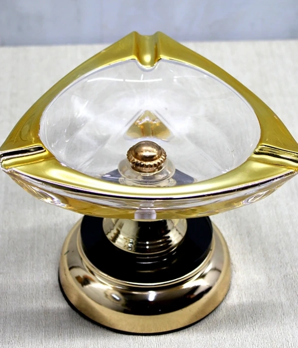 Metal Ayaklı Cam Küllük Alk4880