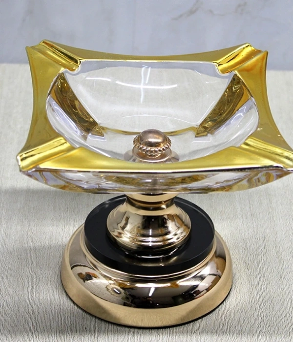 Metal Ayaklı Cam Küllük Alk4881