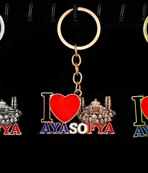 Metal Ayasofya Anahtarlık Alk2199