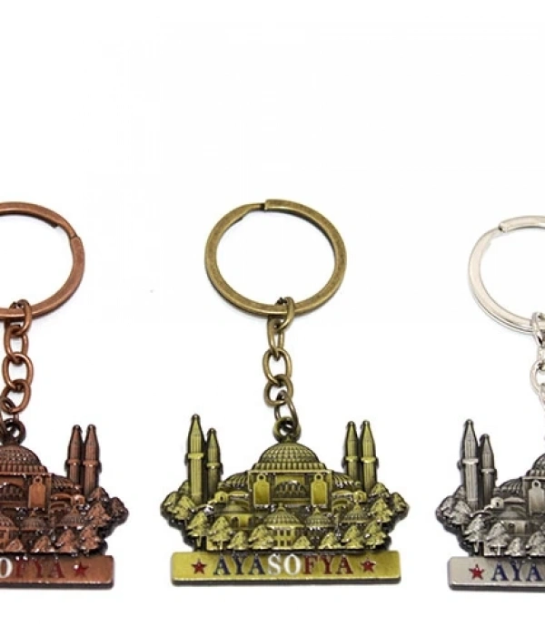 Metal Ayasofya Anahtarlık Alk2202