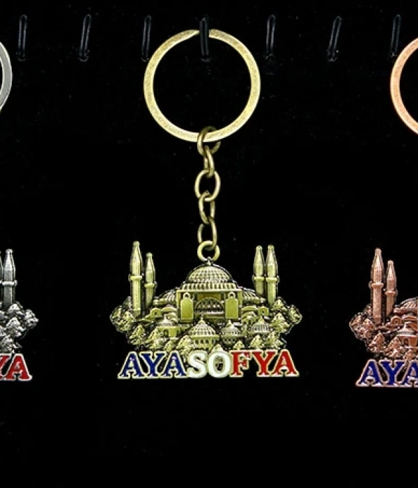 Metal Ayasofya Anahtarlık Alk2206