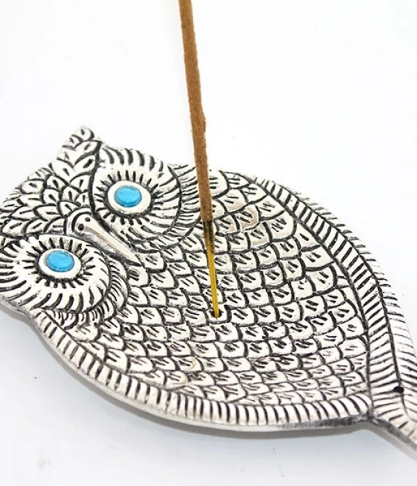 Metal Baykuş Tasarımı Tütsülük Ksk2181