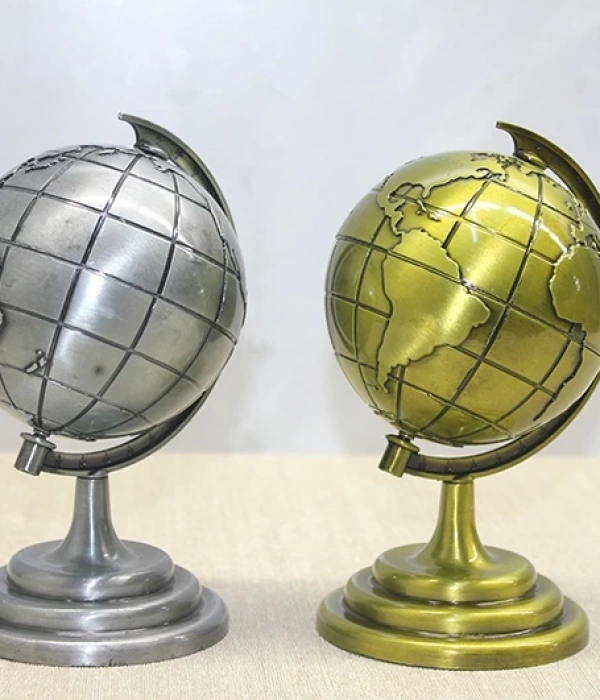 Metal Dünya Küre Alk3471