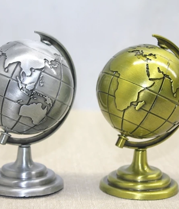 Metal Dünya Küre Alk3472