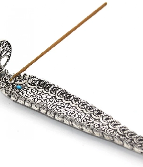 Metal Kayık Hayat Ağacı Tasarımı Tütsülük Ksk2206