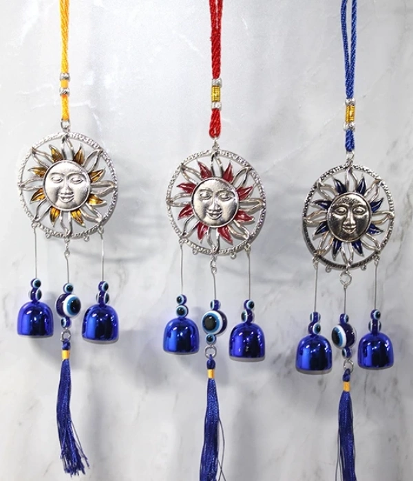 Metal Nazar Boncuğu Çan Alk3515