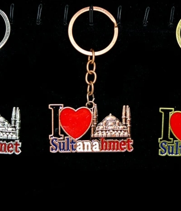 Metal Sultanahmet Anahtarlık Alk2216