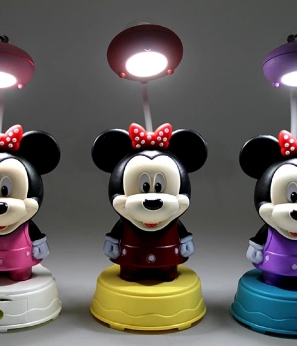 Mickey Mouse Masa Üstü Lamba Şarjlı Usb Alk2716