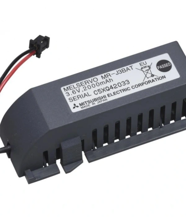 Mitsubishi Mr-j3bat 3.6v Lithium Pil Siyah Soketli Kasalı